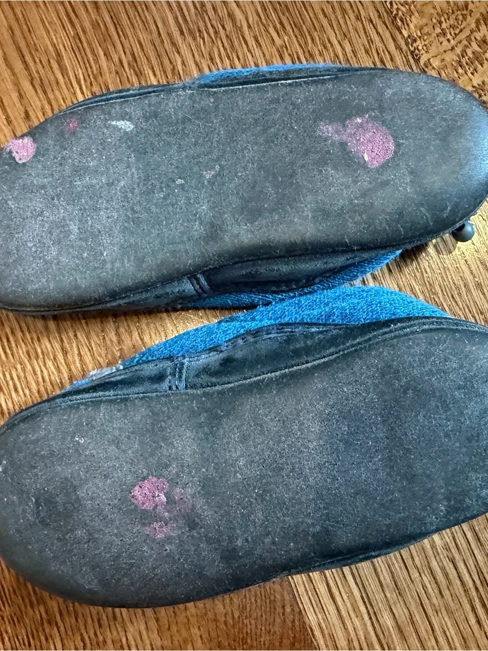 L.L. Bean Boys Blue Shark Slip-On Shoes